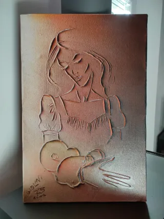 Quadro Giolini anno 1975 Roma