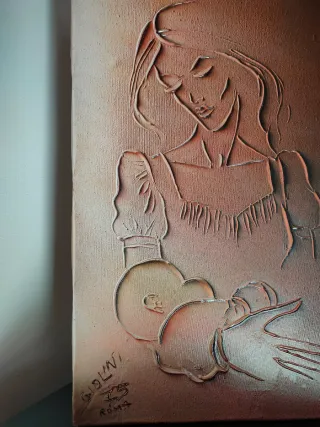 Quadro Giolini anno 1975 Roma