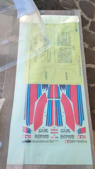 Tamiya 1/10 58189 Alfa 155 V6 TI Martini Body