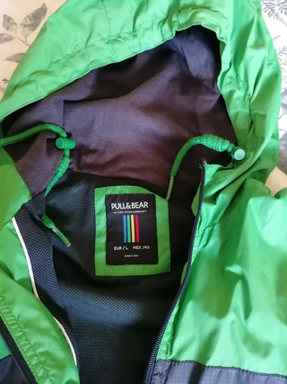 Giacche Pull&Bear verde e grigia