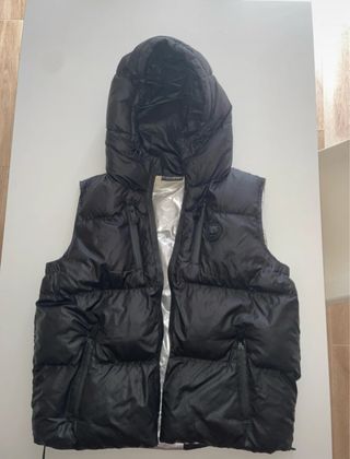 Chaleco Philipp Plein Sport Negro con Capucha