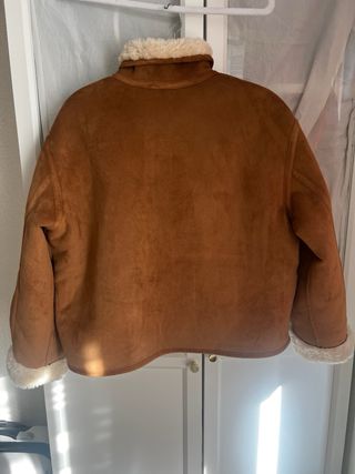 Chaqueta reversible Zara marrón