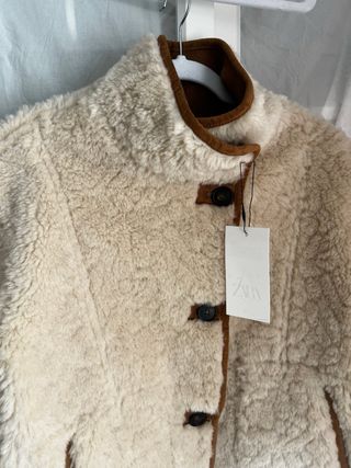 Chaqueta reversible Zara marrón