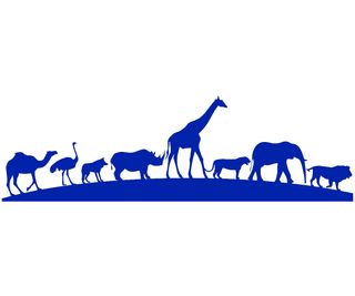 Vinilos Wild Animals & Fauna Salvaje · Stickers #1