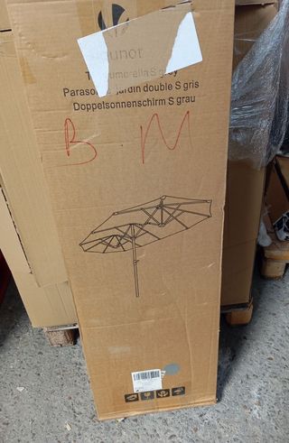 Parasol grigio - Ombrellone da giardino