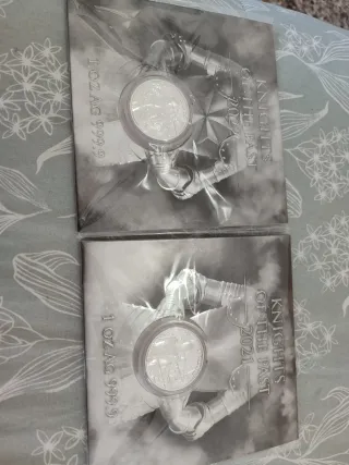 Moneda 1 oz Plata Caballeros del Pasado 2021