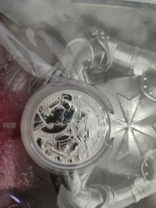 Moneda 1 oz Plata Caballeros del Pasado 2021