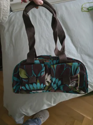 Bolso juvenil Roxy estampado floral