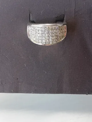 Anello donna con zirconi