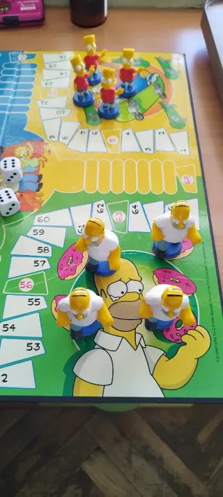 Parchís Los Simpsons