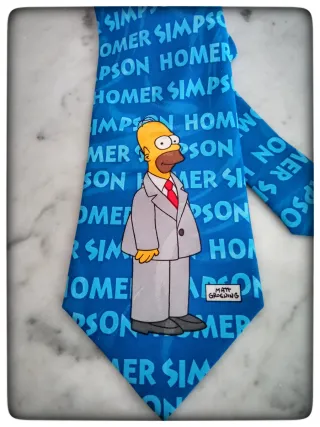 Cravatta The Simpsons Homer Simpson