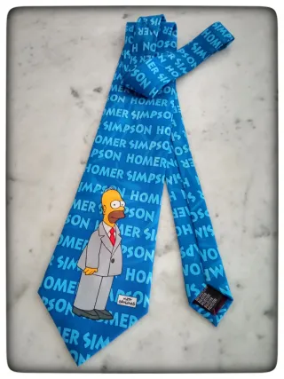 Cravatta The Simpsons Homer Simpson