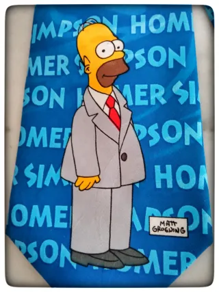 Cravatta The Simpsons Homer Simpson