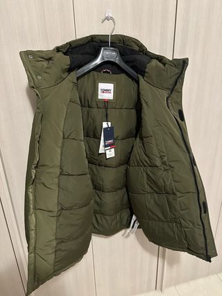 Tommy Jeans giubbotto uomo verde taglia XL