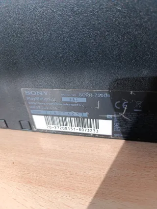 Consola PlayStation 2 Slim Negra