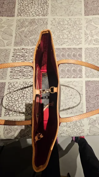 Borsa Louis Vuitton Neverfull PM Marrone