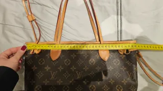 Borsa Louis Vuitton Neverfull PM Marrone