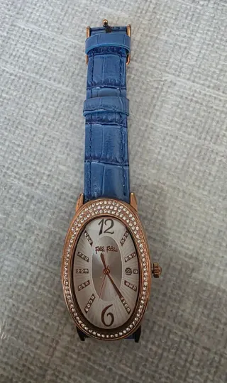 Reloj Folli Follie Mujer Azul y Dorado