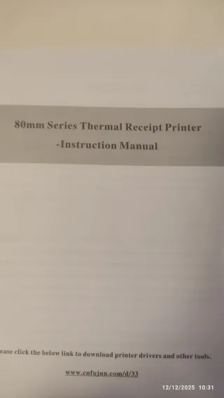 Impresora Térmica Fujun 80mm