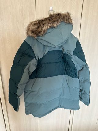 Parka Columbia uomo XL grigio/verde petrolio