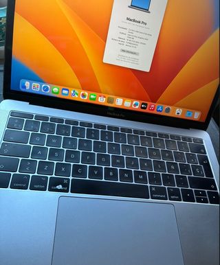 MacBook Pro A1708 2017 16GB SSD Plata