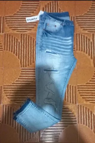 Jeans Purple Brand Slim Fit Blu Taglia americana38