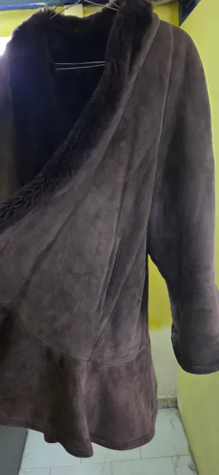 Montone donna marrone