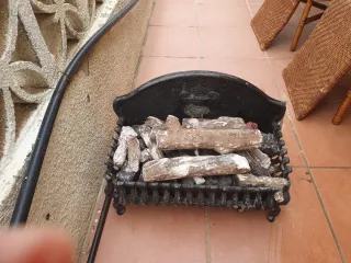 Chimenea a gas decorativa