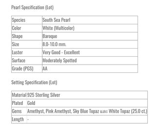 Pendientes Perlas Cultivadas South Sea Blancas
