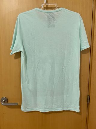 Camiseta azul Bershka
