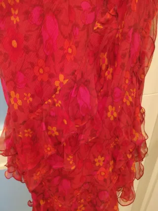 Vestido rojo pedro del hierro