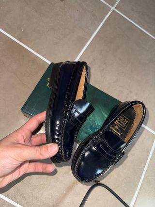 Mocasines niño 1901 azul sin usar