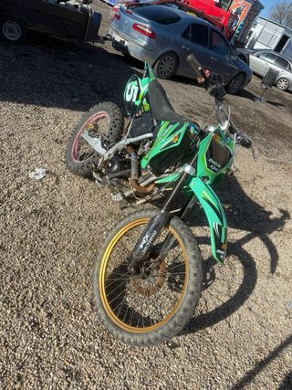 Moto de Cross Verde 250cc
