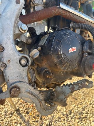 Moto de Cross Verde 250cc