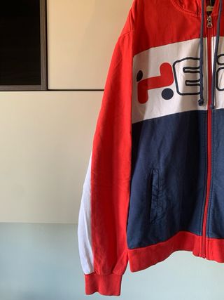 Felpa Hero con zip tg L