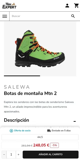 Botas Montaña Salewa MTN TRAINER 2 GTX M