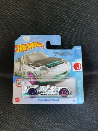 Hot Wheels '91 Mazda MX-5 Miata HW J-Imports