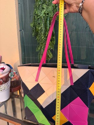 Bolso PG Piel Napa Mod. Origami Multicolor