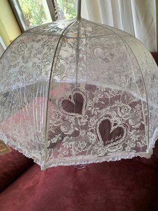 Paraguas esencia romántica de princesa