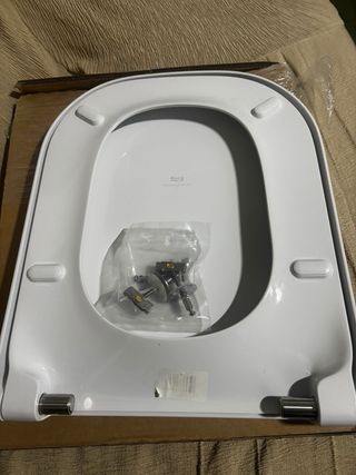 Tapa de WC Roca Blanca