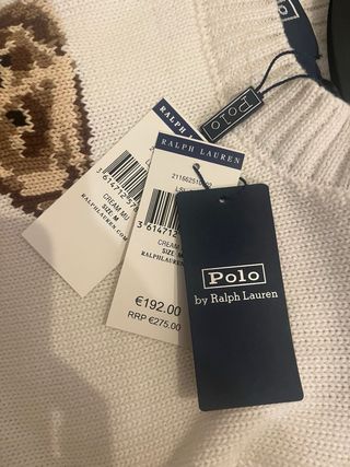 Jersey Polo Ralph Lauren Oso Rosa