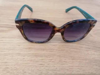 Gafas de sol mujer tortuga y verde