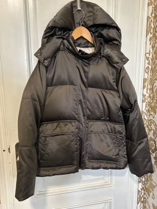 Abrigo Massimo Dutti Marrón Mujer