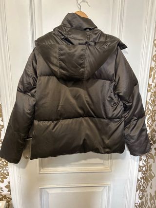 Abrigo Massimo Dutti Marrón Mujer