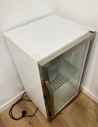 Nevera expositora cristal