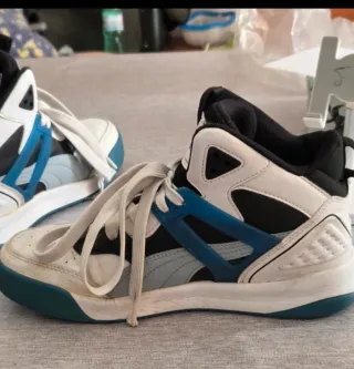 Scarpe Puma Bianche e Blu