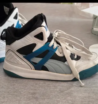 Scarpe Puma Bianche e Blu