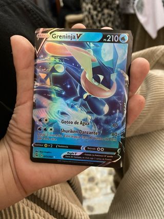 Carta Pokémon Greninja V Español