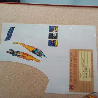 Statistiche del flipper East Star Wars