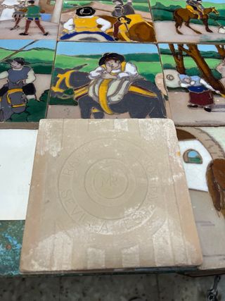 Lote Azulejos El Quijote